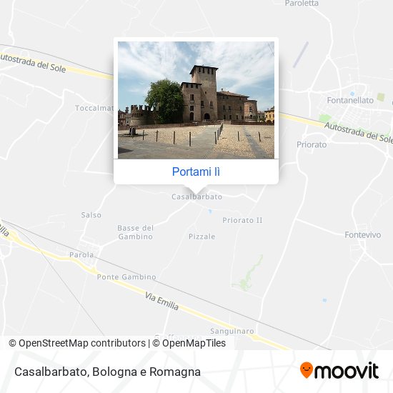 Mappa Casalbarbato