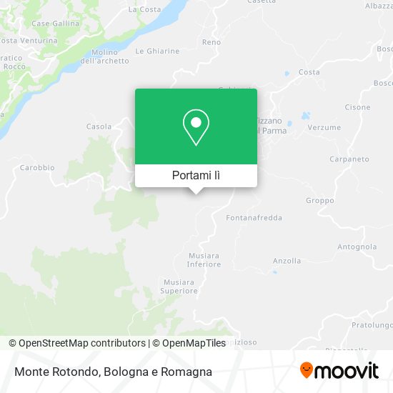 Mappa Monte Rotondo
