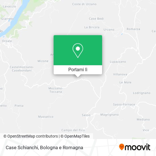 Mappa Case Schianchi