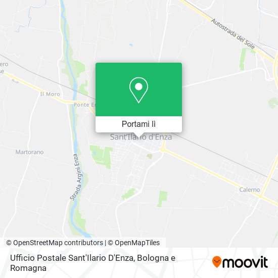 Mappa Ufficio Postale Sant'Ilario D'Enza