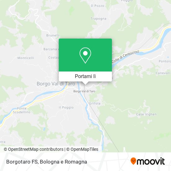 Mappa Borgotaro FS