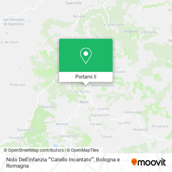 Mappa Nido Dell'Infanzia ""Catello Incantato""