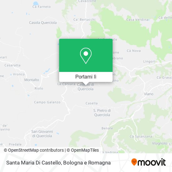 Mappa Santa Maria Di Castello