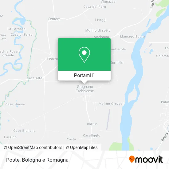 Mappa Poste