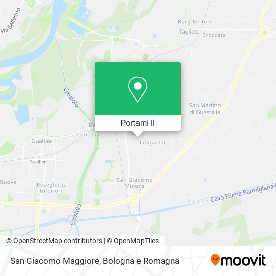 Mappa San Giacomo Maggiore