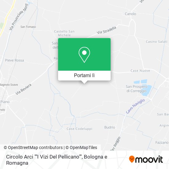 Mappa Circolo Arci ""I Vizi Del Pellicano""