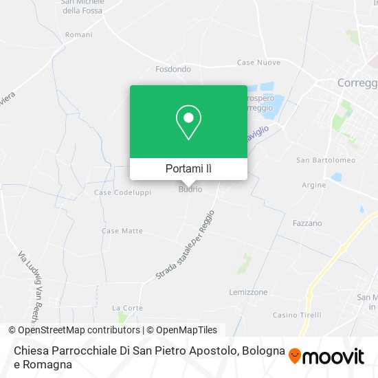 Mappa Chiesa Parrocchiale Di San Pietro Apostolo