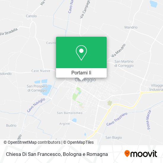 Mappa Chiesa Di San Francesco