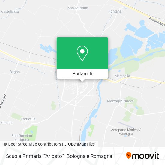 Mappa Scuola Primaria ""Ariosto""