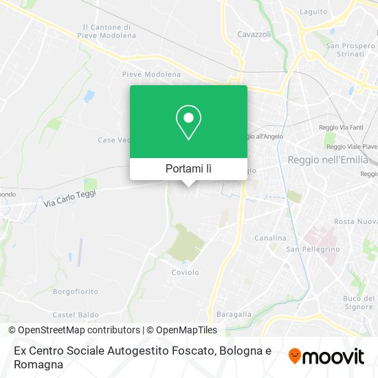 Mappa Ex Centro Sociale Autogestito Foscato