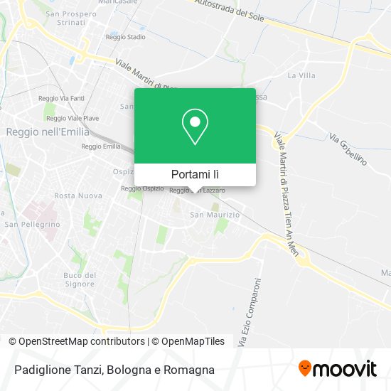 Mappa Padiglione Tanzi