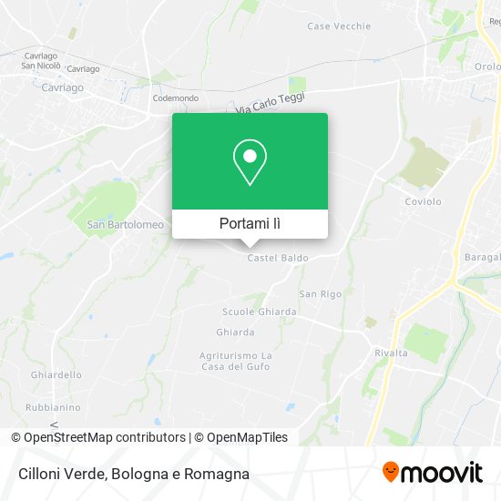 Mappa Cilloni Verde