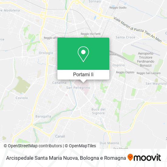 Mappa Arcispedale Santa Maria Nuova