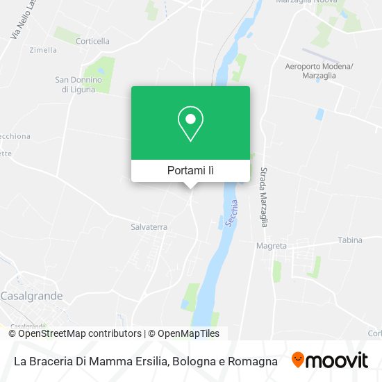 Mappa La Braceria Di Mamma Ersilia