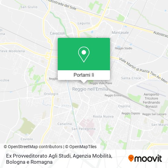 Mappa Ex Provveditorato Agli Studi, Agenzia Mobilità