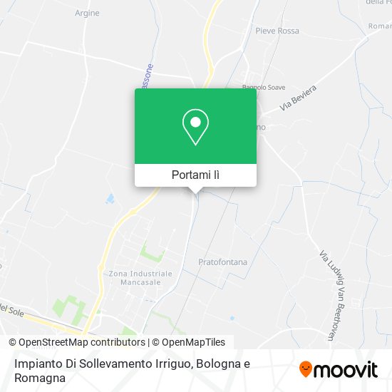 Mappa Impianto Di Sollevamento Irriguo