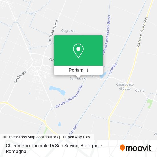 Mappa Chiesa Parrocchiale Di San Savino