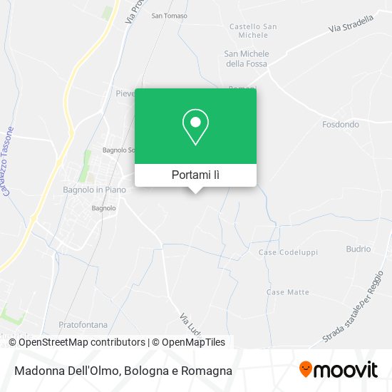 Mappa Madonna Dell'Olmo