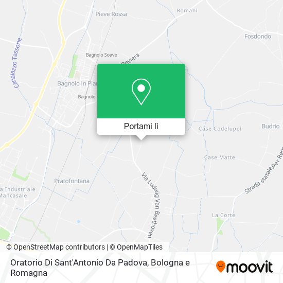 Mappa Oratorio Di Sant'Antonio Da Padova