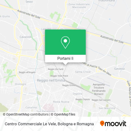 Mappa Centro Commerciale Le Vele