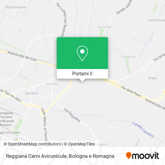 Mappa Reggiana Carni Avicunicule