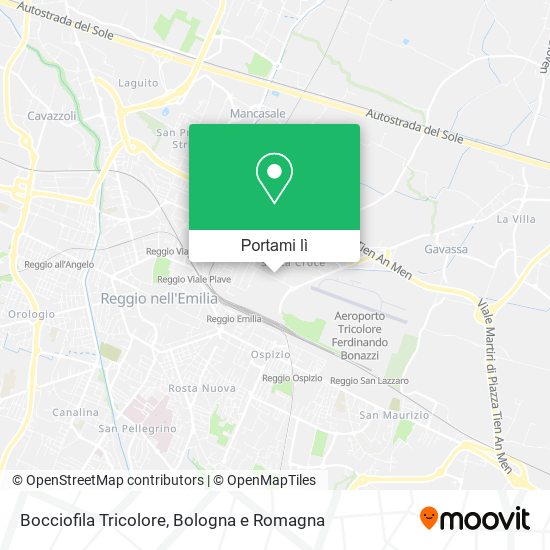 Mappa Bocciofila Tricolore