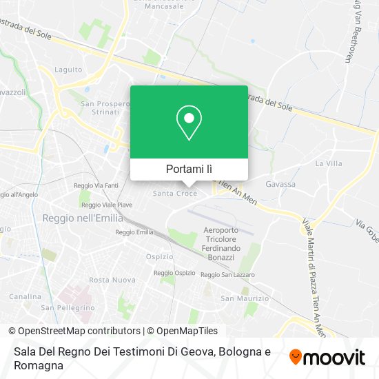 Mappa Sala Del Regno Dei Testimoni Di Geova