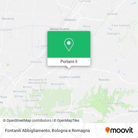 Mappa Fontanili Abbigliamento