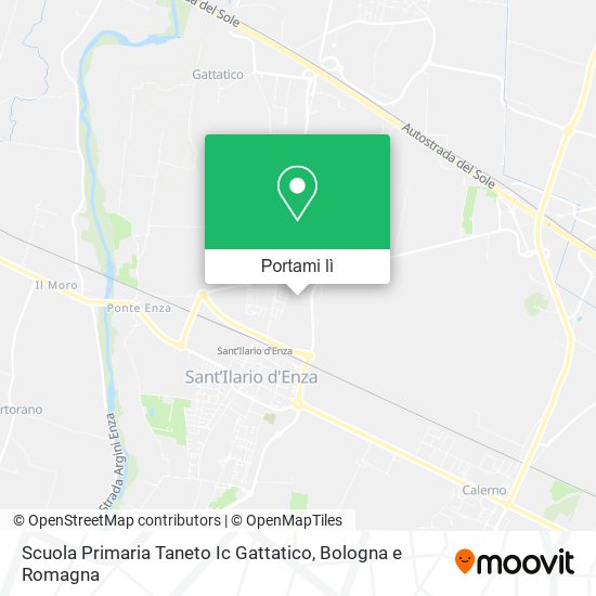 Mappa Scuola Primaria Taneto Ic Gattatico