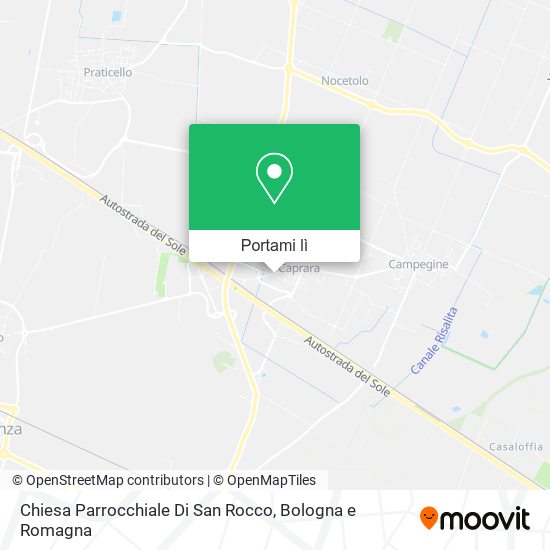Mappa Chiesa Parrocchiale Di San Rocco
