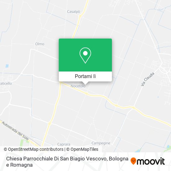 Mappa Chiesa Parrocchiale Di San Biagio Vescovo