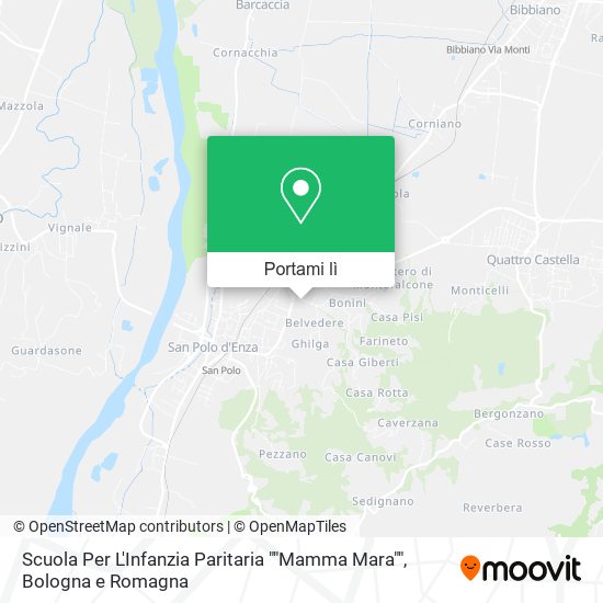 Mappa Scuola Per L'Infanzia Paritaria ""Mamma Mara""