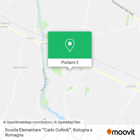 Mappa Scuola Elementare ""Carlo Collodi""