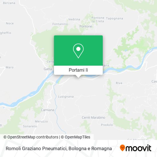 Mappa Romoli Graziano Pneumatici
