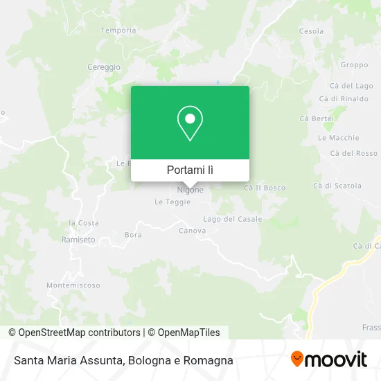 Mappa Santa Maria Assunta