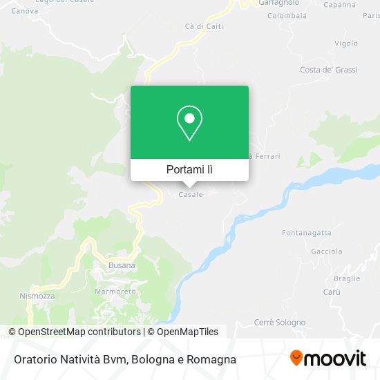 Mappa Oratorio Natività Bvm