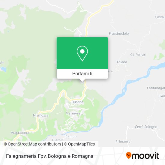 Mappa Falegnameria Fpv