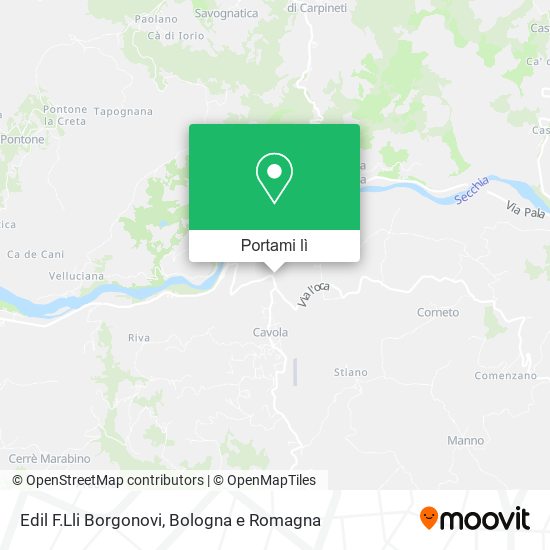 Mappa Edil F.Lli Borgonovi