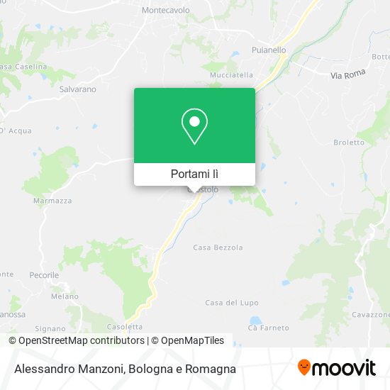 Mappa Alessandro Manzoni