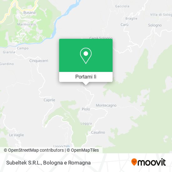 Mappa Subeltek S.R.L.