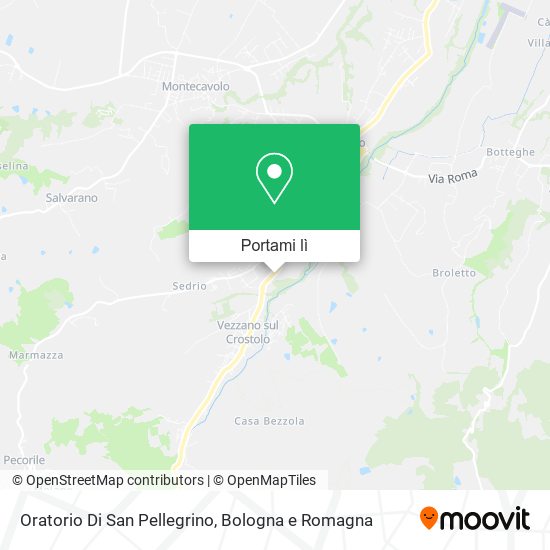 Mappa Oratorio Di San Pellegrino