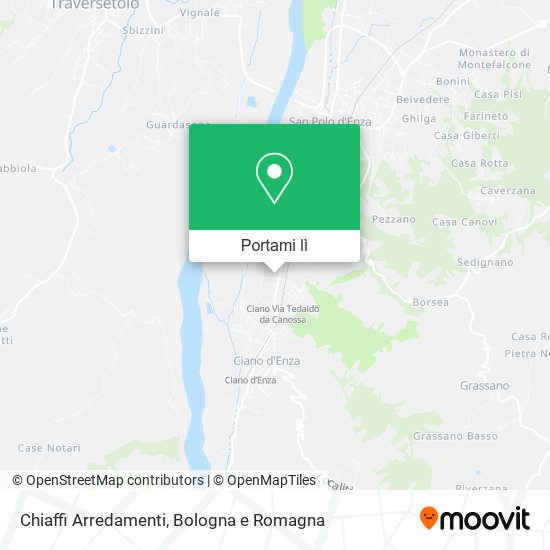 Mappa Chiaffi Arredamenti