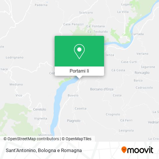 Mappa Sant'Antonino