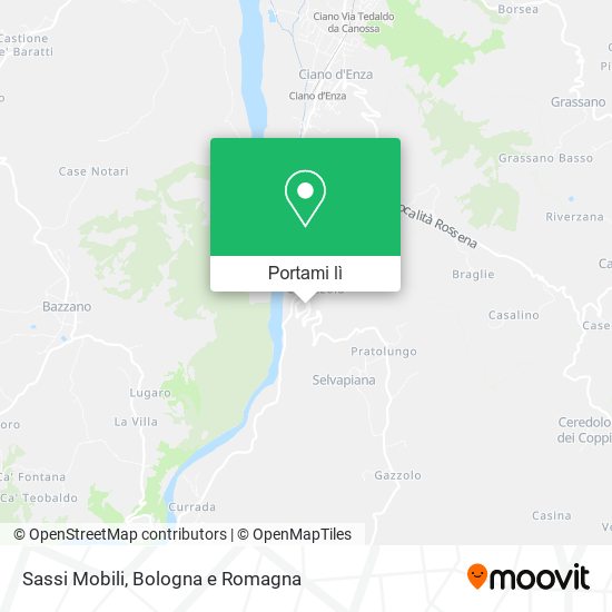 Mappa Sassi Mobili