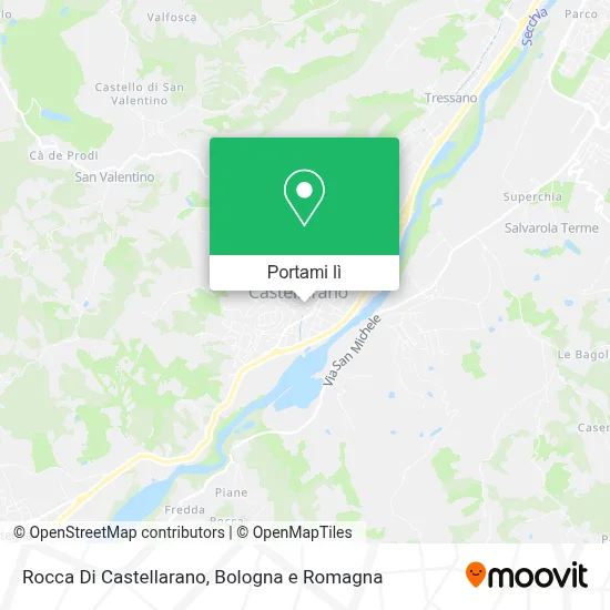 Mappa Rocca Di Castellarano