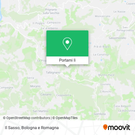 Mappa Il Sasso