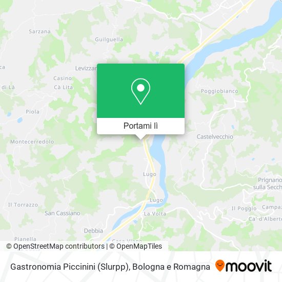 Mappa Gastronomia Piccinini (Slurpp)