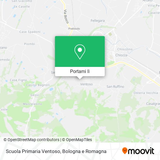 Mappa Scuola Primaria Ventoso