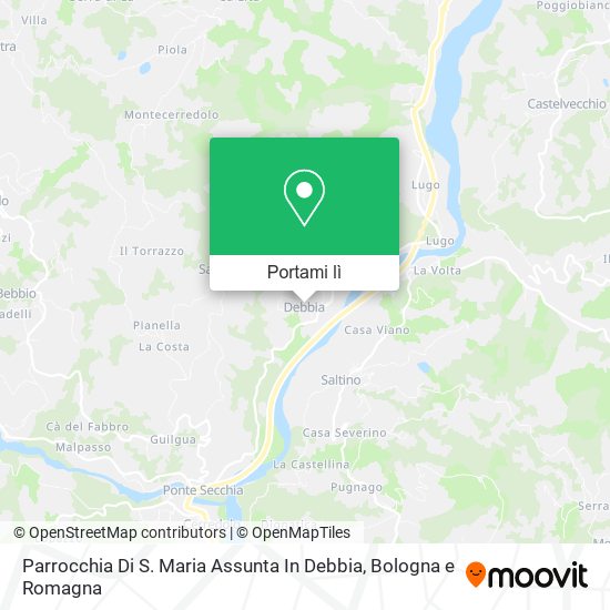 Mappa Parrocchia Di S. Maria Assunta In Debbia