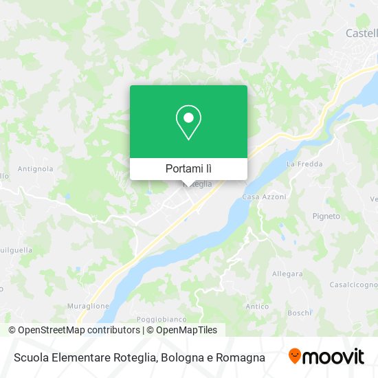 Mappa Scuola Elementare Roteglia